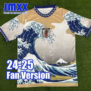 JMXX 24-25 Japan Special Soccer Jerseys Pre Match Kanagawa Surfing Мужская тренировочная форма Джерси Мужская футбольная рубашка 2024 2025 Fan Version
