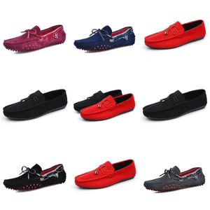 Casual Shoes Mens Gai Six Triple Red White Brown Black Purple Lifestyle Lightweight bekväm snörning upp gångskor