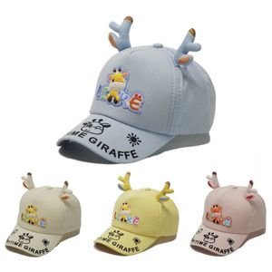 Tecknad barn baseball cap barn solhatt olika animationsmönster justerbara för 2-6 år gammal baby dhl