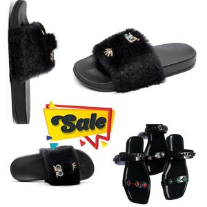 GAI 2024 designer Slippers Sandals Slides Platform Outdoor Fashion For Women Non-slip Leisure Ladies Slipper 36-41