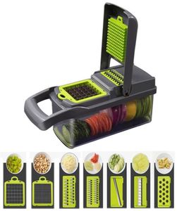 Vegetabiliska skärkökstillbehör Mandoline Slicer Fruit Potato Peeler Carrot Cheese Grater 2011134847917