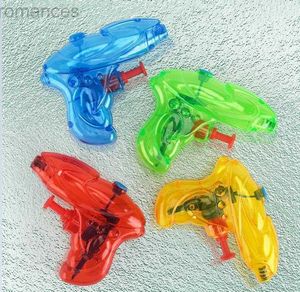 Toys Gun Kids Sand Toys Mini Transparent Water Gun Outdoor Beach Portable Blaster Guns for Children Letni plażę 240306