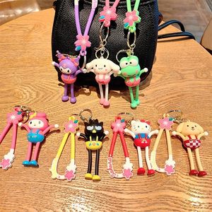 2024 New Creative Cartoon Keychains, Cute Couples, Dolls, Keychains, Bags, Hangers, Small Gifts Factory Wholesale and Stock