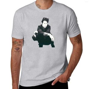 Topy z czołgami męskimi Tom Waits Image T-shirt Kawaii Ubrania koszule graficzne koszulki Szybkie suszenie koszula anime zwykłe białe t