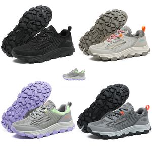 Men Women Classic Running Shoes Soft Comfort Black Grey Beige Green Purple Mens Trainers Sport Sneakers GAI size 39-44 color25