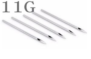 YILONG Tattoo Whole 100PCS Sterile Tattoo Body Piercing Needles 11G Tattoos Supply For BodyArt2243191