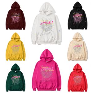 2024 Mens hoodies Designer Hoodie Spider Hoodies Women 555555 Högkvalitativ skumtryck spindel web pullover hoodie män hiphop