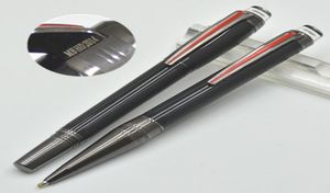 Высококачественная подарочная ручка, роскошная серия Urban Speed, шариковые ручки-роллеры из черной смолы с PVD-покрытием, матовые поверхности, офисная школа su4004997