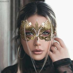 Designerskie maski kobiety pusta koronkowa maskarada maska ​​maska ​​seksowna cosplay impreza rekwizytów kostium Halloween maskaradę maska ​​nocna Maska Królowa Eye