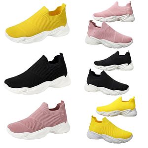 Primavera e outono novos sapatos femininos transfronteiriços sapatos casuais crianças respirável sapatos de estudante coreano versátil sapatos esportivos mais suave não-silp amarelo