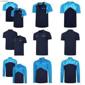 Dyvl Men's Polos F1 Formula One Racing T-shirt Season Team Polo Shirt Summer Team Official Customizable