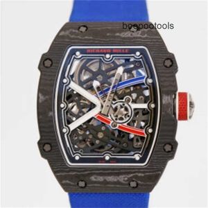 Designer Richardmill Wacth Automatic Movement Watches Swiss Made Richardmill RM6702 Blue Mens Watch NTPT Carbon Fiber Titanium Metal dial Automatic Machine WNZOS