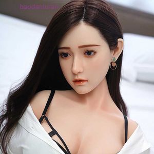 Męskie symulowane nie nadmuchiwana silikonowa lalka z pełnego ciała można włożyć do seksownej silikonowej ręcznie robionej zabawki seksualnej QR7C