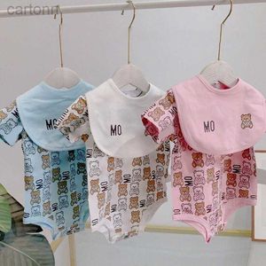 Footies Baby Strampler Neugeborene Kinder Designer Sommerkleidung Enfant Sets Neugeborene Säuglingskleidung Sets Jungen Mädchen Kleidung 0-12 MonateZ5do # 240306