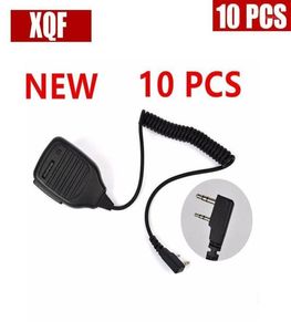 Walkie Talkie XQF 10 PCS BAOFENG Microfone com alto falante para rádio bidirecional UV5R GT3 888s15794311