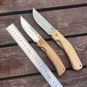Russian Classic Household Mirror Light Boutique Practical Thick Pear Wood Handle Sharp Fruit Knife Yangjiang 991974