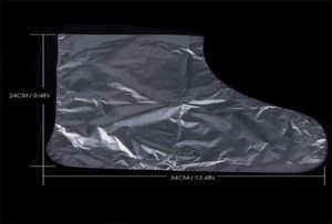 100pcsbag PE Plastic Disposable Foot Covers Oneoff Booties för detox spa pedicure Prevent Infection Foot Care Tools JK2007XB7300757