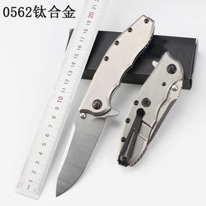Zt0562 Portable Blade Sharp Outdoor Height Hardness D2 Folding Camping Knife 223104