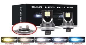 2Pcs Mini H4 H7 LED Car Headlight Fog Light Kit 6000K 3000K 8000K 72W 12000LM H1 H11 9005 HB3 H8 H9 12000K Bulbs Car Accessories6452445