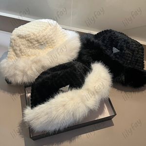 Damska zimowa hat designer wiadra czapki futrzana wełniana czapka dla mężczyzn szerokie brzegi czapki jesienne ciepłe czapkę śnieg na zewnątrz papa moda 8 stylów Casquette impreza świąteczne prezenty gorące