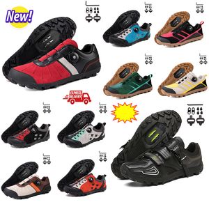 Radfahren Schuhe Männer Geschwindigkeit Rennrad Turnschuhe Flache Carbon Cyclincg Schuhe MTB Stollen Frauen Mountainbike Schuhe SPD Pedale Racing Radfahren footwar GAI