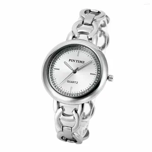 Wristwatches Selling Simple Temperament Chain Bracelet Watch Niche Ladies Diamond Set British