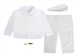 Baby Junge Taufe Anzug Kleinkind Taufe Hochzeit Geburtstag Segen Kirche Outfits Kleinkind Blazer Party Formelle Kleidung Set313H9285976