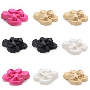 sommar ny produkt gratis frakt tofflor designer för kvinnor skor vit svart rosa flip flop mjuk toffel sandaler mode-042 kvinnor platt glider gai utomhusskor