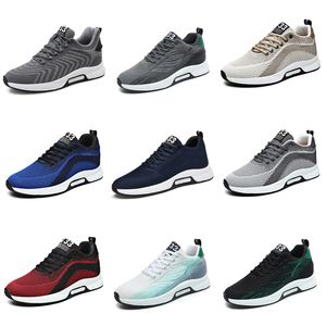 Sapatos esportivos masculinos gai respirável preto branco cinza azul plataforma sapatos respirável tênis de caminhada formadores tênis quatro