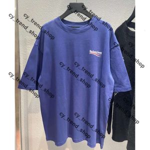 Balanciaga Gömlek Newbalace Belenenciag gömleği Paris Coke Dalga Sweatshirt Erkekler Kadın Stil Kısa Kollu Girmiş Gömlek Top Gevşek Yeni Denge574 New Balances Tshirt 328