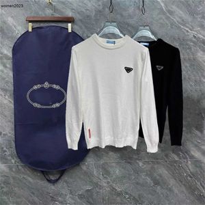 Maglione da uomo di marca Felpa con cappuccio firmata Maglioni a maniche lunghe abbigliamento da uomo Moda triangolare LOGO felpa con cappuccio dolcevita maglione intimo Mar 06