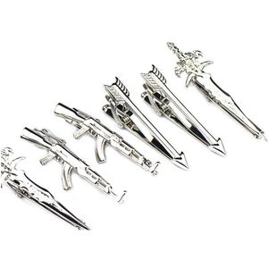 Tie Clips Sier Tie Clips 20 Styles Mens Businessmen Neck Clip Necktie For Father Christmas Gift Drop Delivery Jewelry Cufflinks Tie Cl Dhyhh