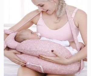 Baby Maternity Breamfeeding Pillow Spädbarn Nyfödd Multifunktion Nursing Pillows Matning Justerbar gravid Kvinnlig midja Kudde3581515