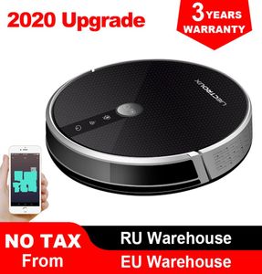 LIECTROUX C30B Robot Vacuum Cleaner Map NavigationWiFi App4000Pa SuctionSmart MemoryElectric WaterTank Wet Mopping Disinfect2170918