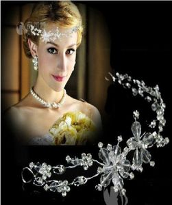 Wspaniałe Austria Rhinestones Bridal Combs Headpiece012341683036