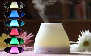 Umidificatore a nebbia fredda con diffusore di olio da 100 ml con modalità di nebbia regolabile, spegnimento automatico senza acqua e luci LED a 7 colori.