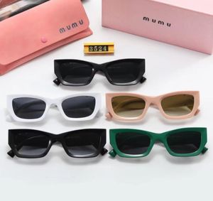 Знаменитый дизайнер Mui Mui Designs ультрафиолетовой и многоцветные дополнительные солнцезащитные очки для мужчин и женских