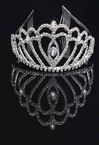 Brudhuvudstycken med strass bröllop smycken flickor kronor födelsedagsfest prestanda tävling crystal tiaras bröllop accessor7077865