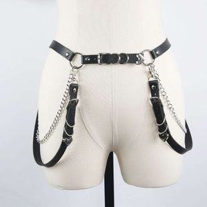 Erotische PU Leder Harness Sexy Dessous Für Frauen Strumpfband Bh Tanga Unterwäsche Herz Taille Gürtel Bondage Strap Getriebe SM Produkte