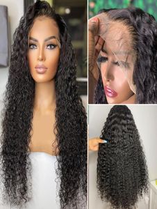 30 40 polegadas solta onda profunda peruca frontal encaracolado perucas de cabelo humano para mulheres negras hd completo longo molhado e ondulado onda de água peruca dianteira do laço 4097461