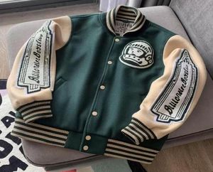 Varsity Baseball Jacket Men Clothing Women Bomber Coats Harajuku Racer Streetwear Motorcycle Techwear Brand Parkas Cropped 2021 Me5603872