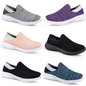 Wiosna Lato Nowe mężczyźni Kobiety Waving Buty buty do chodzenia Lekkie płaskie dno Gai Casual Buty Wygodne leniwe buty 35-47 33 Trendings