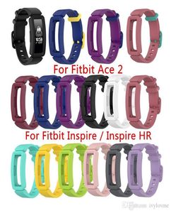 Силиконовый ремешок для Fitbit Ace 2 ACE2 Мягкий ремешок для часов Наручный ремешок для Fitbit Inspire HR Kids SmartWatch Браслет Аксессуары1797209