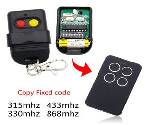 Universal 8 DIP Switch Remote Control Fixed code 315mhz 330mhz 433mhz 868mhz Gate Garage Door Remote Control5571290