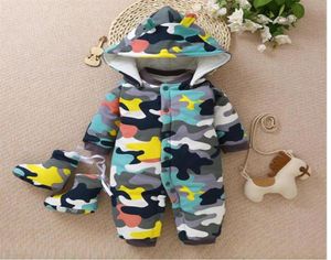 Little monkey039s soft cartoon onepiece cottonpadded jacket LJ200821214U6256582