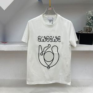 2024Mens T Shirt Designer Fashion Letter Stampa Tees 23SS T-shirt Donna Casual Camicie larghe Taglia