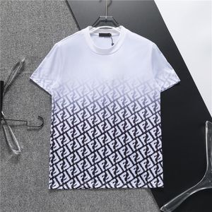 Designer toppar tidvatten tshirt bröst bokstav laminerad tryck kort ärm hög gata lös casual t-shirt 100% ren bomullstoppar m-3xl