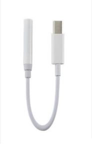 USB-typ C till 3,5 mm O-adapterkablar hörlurar hörlur Jack kvinnlig typ-C-konvertor AUX-kabel för Samsung S6 S7 S9 Mobiltelefon3493541