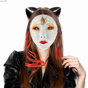 Designer-Masken, japanische Kabuki-Maske, Vollgesichtsmaske, venezianische Maske, Karnevalsmaske, Halloween-Cosplay-Maske, Karneval, Party, Abschlussball, Kostüme