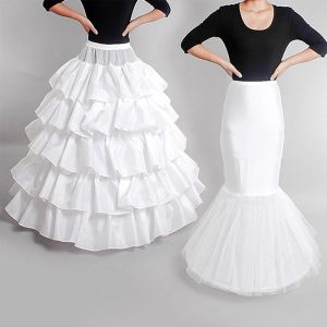 Saia de casamento vestido de noiva agitação cinto elástico cintura underskirt anáguas festa de formatura malha crinoline saias roupas acessórios